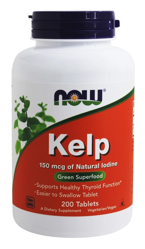 Келп / NOW - Kelp 150 mcg 200 tabs: продажа, цена в Киеве. Спортивное ...