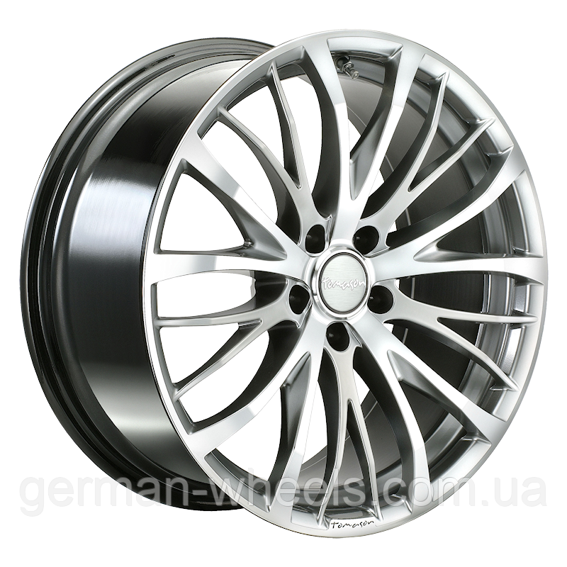 Диски від Tomason (Томасон) модель TN7 колір Hyperblack Diamond polished параметри 8,5J x 19" PCD 5 x 112 ET 30