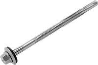TEX-HSL Саморез по металу со сверлом 5,5/6,3х90 цб д/сендв