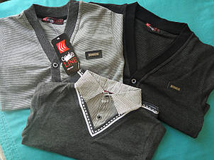 Джемпер, кардиган шкільний на хлопчика Розміри 6-12 років Сірий колір