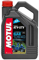 Масло моторное Motul ATV-UTV 4T 10W40 (4L)