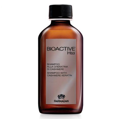 BIOACTIVE HS3 WITH CACHEMERE KERATIN PH 5,5 Шампунь з кератином, що зберігає колір волосся, 200 мл