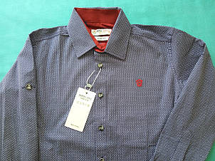 Дитяча сорочка на хлопчика Котон Туреччина Розмір 6-9 років