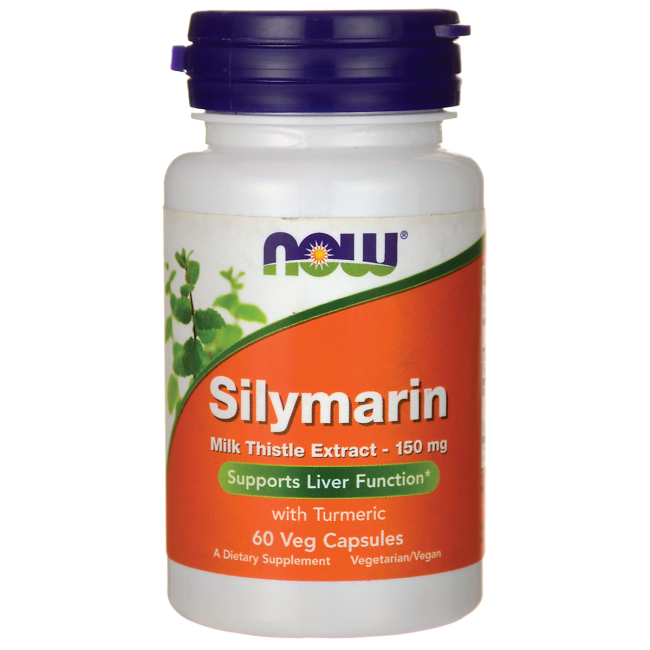 Здоров'я печінки - Силімарин Екстракт Розторопші / NOW - Silymarin 150mg (60 caps)