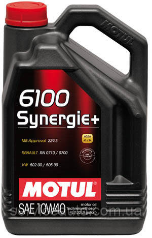 Моторна олива Motul 6100 SYNERGIE+ 10W-40, 4L, фото 1