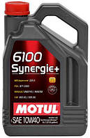 Олива моторна Motul 6100 SYNERGIE+ 10W-40, 5L