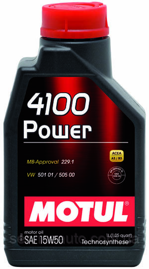 Моторна олива Motul 4100 POWER 15W-50, 1L