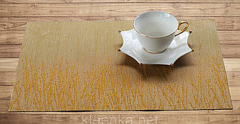 Серветка на стіл під посуд Трава 30см * 45см, килимок на стіл, фото 2