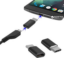 Перехідник з MICRO USB на USB TYPE-C, Конвертер, адаптер