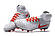 Футбольні бутси Nike Magista Obra II FG Grey Wolf/Crimson/White, фото 4
