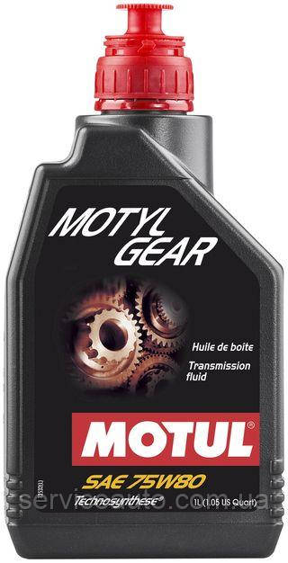 MOTYLGEAR 75W-80 МАСЛО ДЛЯ МЕХАНІЧНИХ КОРОБОК ПЕРЕДАВ І ПОТУСІВ SAE 75W-80. 1L