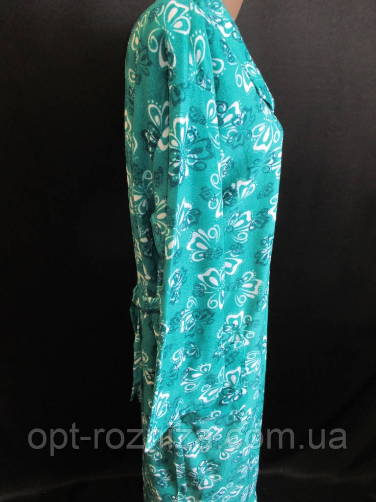 Махровые халаты на байке оптом недорого - фото 3 - id-p573561272