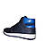 Чоловічі шкіряні черевики синього кольору репліка, фото 2