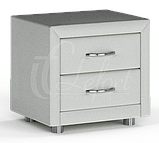 Тумба приліжкова ТП 010 (екошкіра/тканина) (Лефорт/Lefort) 500х380х480мм, фото 3