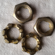 Гайка корончаста А04.02.020-01 (МТЗ, Д-240) осі задньої навіски (М27х1,5), фото 1