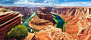 Пазли касторленд на 600 елементів "Хорсшу-Бенд Глен-Каньйон Арізона" Панорамні, фото 2