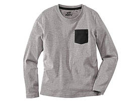 Реглан для хлопчика сірий із кишенею Pepperts р.146/152