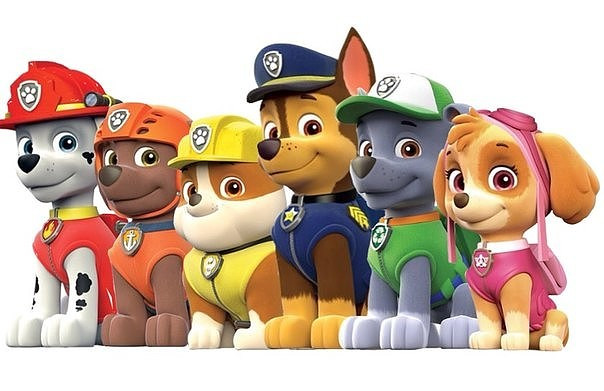 Вафельна картинка на торт Щенячий Патруль 6