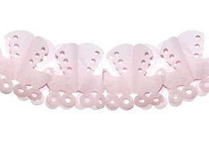 Гірлянда Візочки 3м рожева, блакитна мікс ООПТ