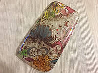 Чехол к Samsung GalaxyS3 (i9300) пластиковый с эффектом мокрых капель