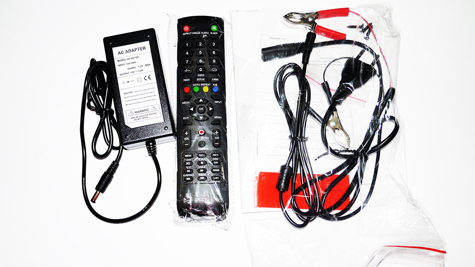 LCD LED L17 Телевизор 15,6" DVB - T2 12v/220v HDMI IN/USB/VGA/SCART/COAX OUT/PC AUDIO IN - фото 5 - id-p573708796