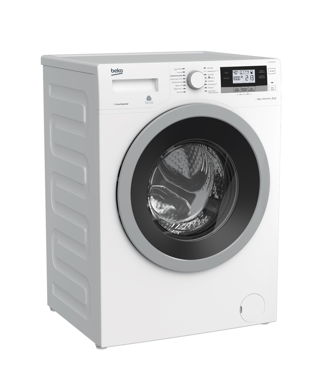 Пральна машина Beko WTV8634XS0 A+++ 8 кг 1200 об., фото 1