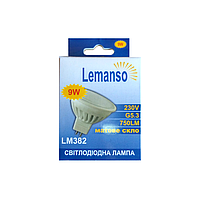 Лампа Lemanso св-ая MR16 9W 750LM 4500K / LM382 матовое стекло