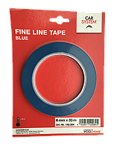 Двосторонній скотч Car System Fine Line Tape Blue синій 6 мм х 33 м