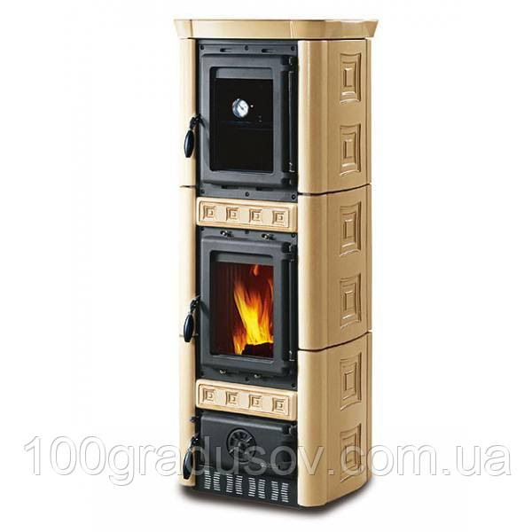 Печь-камин Nordica Gaia Forno (pergamena)