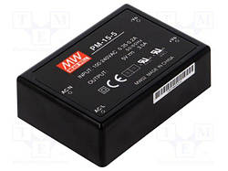 PM-05-12 Блок живлення Mean Well для медицини 5.04 Вт, 12VDC, 420 mA, герметичний, монтаж на плату