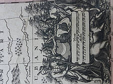 Карта України 1740-і роки Turcicarum et Tartaricum, фото 3