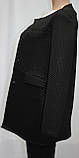 Кардиган жакет жіночий стильний чорний, фото 2