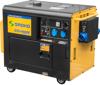 Генератор дизельний Sadko DSG-6500E ATS (6,5 кВт), фото 1