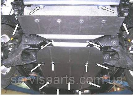 Захист двигуна Kia Sorento 2002-2009 (Кіа Соренто), фото 1