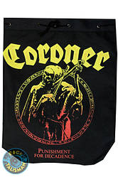 CORONER - Punishment For Decadence - рок-рюкзак