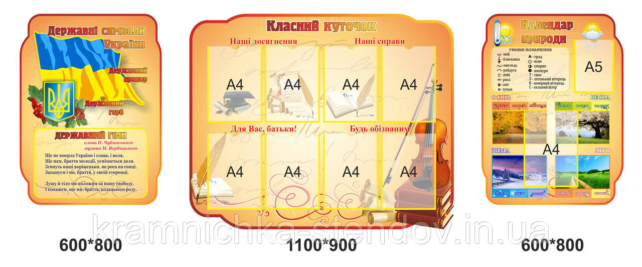 Стенд "Класний куточок"