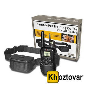 Нашийник для контролю собак Remote Pet Dog Training Collar with LCD Display