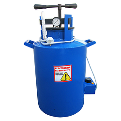 Великий електричний автоклав на 12 літрових або 20 півлітрових банок