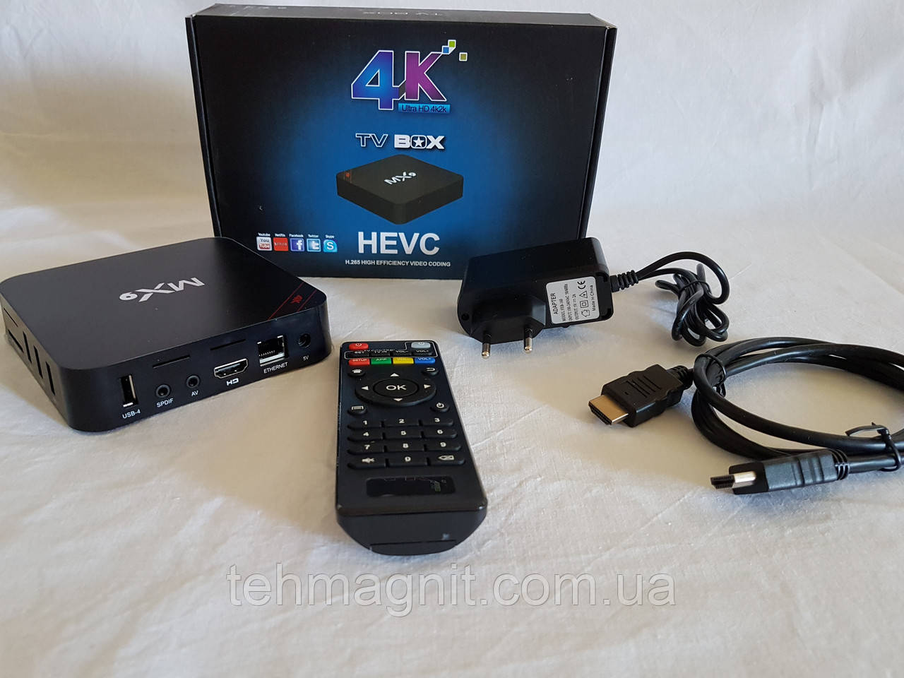 СМАРТ ПРИСТАВКИ ДЛЯ ТБ MX9 Smart TV Box Android Приставка смарт ТВ