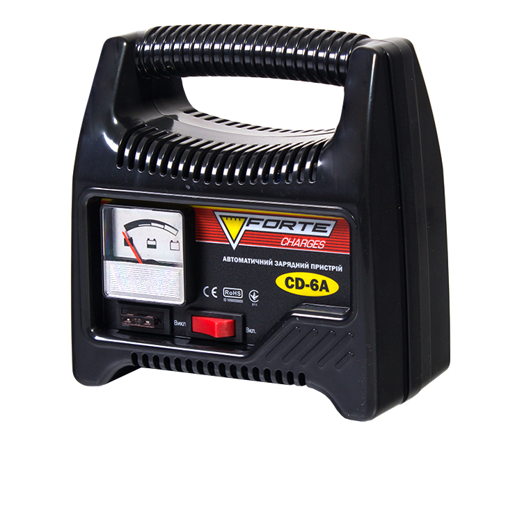 Зарядний пристрій Forte CD-6A — автомобільний, фото 1