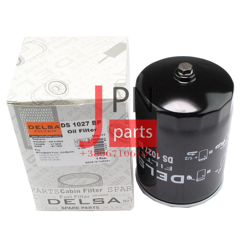 Фільтр оливний 4D34T MITSUBISHI CANTER (ME017246/XE017246/ML126032/ME423319) DELSA