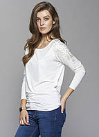 Женская блуза Libby Zaps цвета экри. Размеры 2XL,3XL,4XL