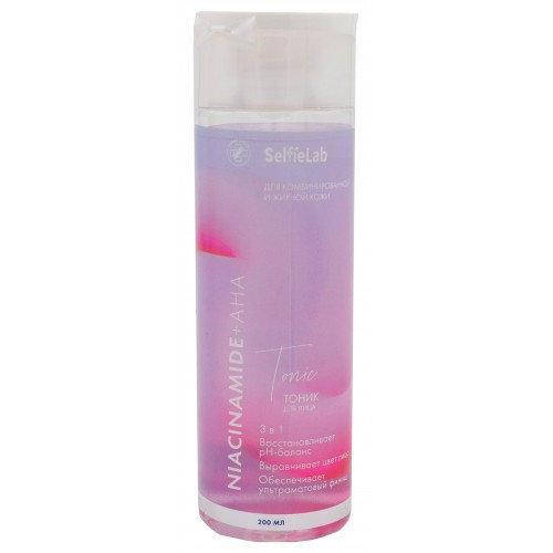 

Тоник для лица Niacinamide + AHA SelfieLab (200мл)