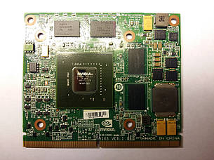 MXM3 відеокарта N10P-GE1 V165 NVIDIA GeForce GT130M Acer 5739G 5940G 7735G 7738G 8735G 8940G video card, фото 1