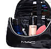 Косметичка/б'ютикейс жіноча чорна для сумки (з логотипом) 22*14*10 см., фото 7