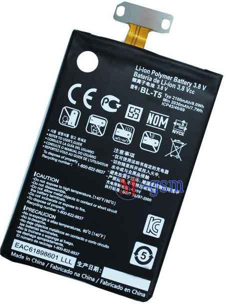 Акумулятор LG E960 Nexus 4 / BL-T5 (2100 mAh) 