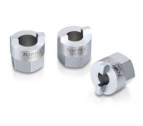 Набір головок для розбирання стійок 3ед. (VAG) Toptul JGAR0303