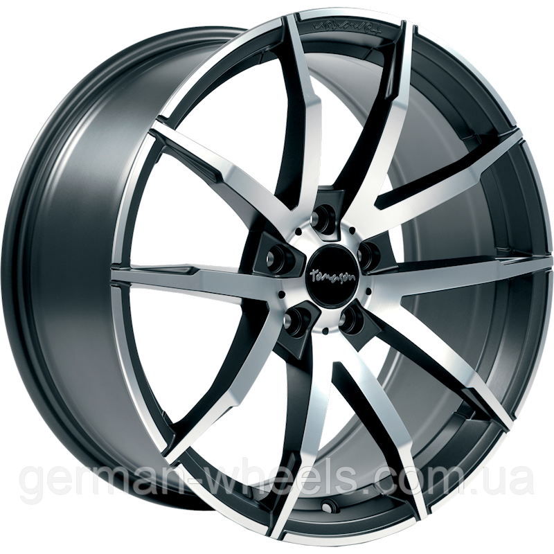 Диски від Tomason ( Томасон) модель TN10 колір Gunmetal polished параметри 8,5J x 19" PCD 5 x 115 ET 35