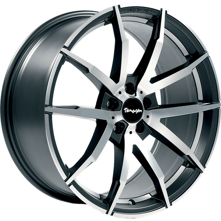 Диски від Tomason ( Томасон ) модель TN10 колір Gunmetal polished White Inlay