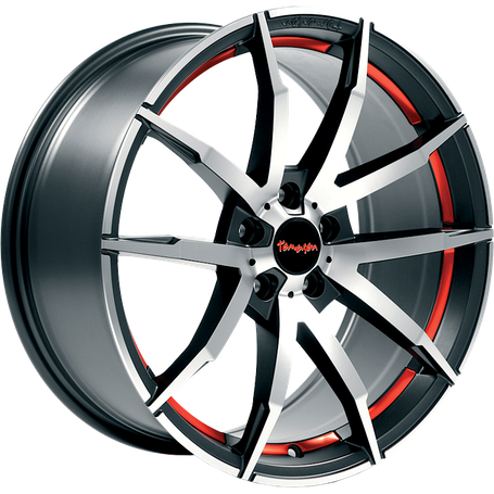 Диски від Tomason ( Томасон ) модель TN10 колір Gunmetal polished Orange Inlay